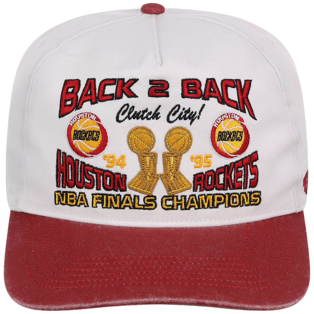 Houston Rockets NBA Champ '47 Hitch Collection - 1994-1995 'Back 2 Back' (White)