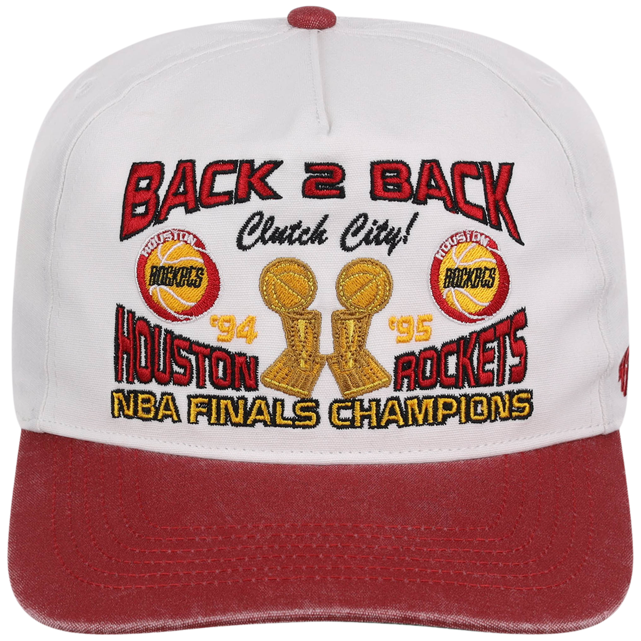 Houston Rockets NBA Champ '47 Hitch Collection - 1994-1995 'Back 2 Back' (White)