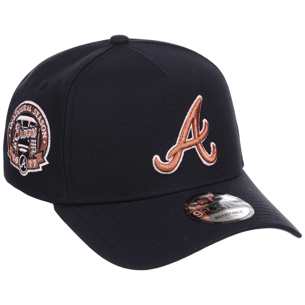 Atlanta Braves MLB Copper Blush New Era 9FORTY
