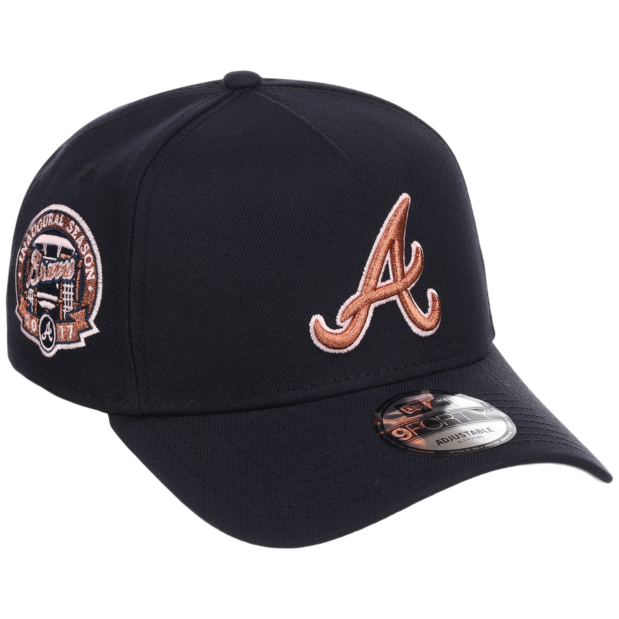 Atlanta Braves MLB Copper Blush New Era 9FORTY