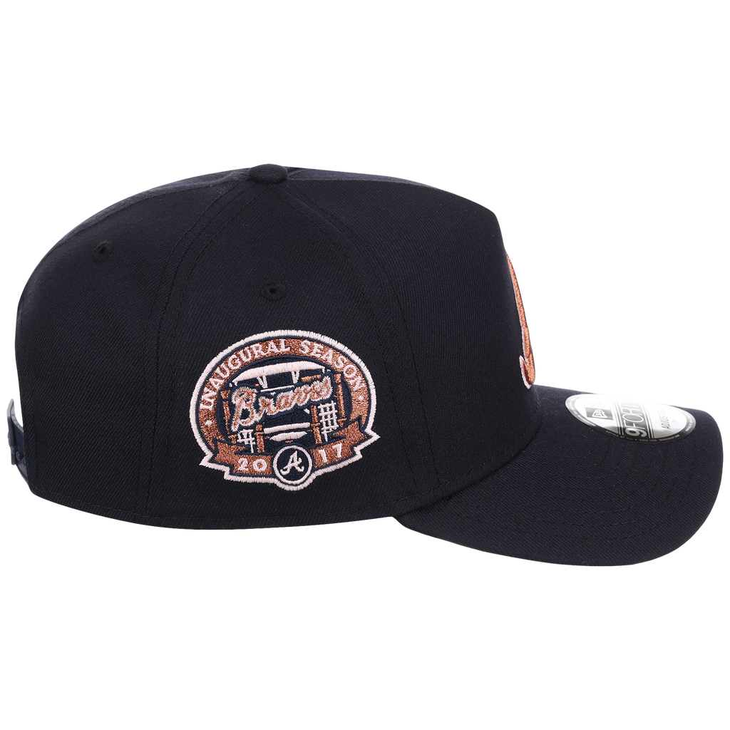 Atlanta Braves MLB Copper Blush New Era 9FORTY