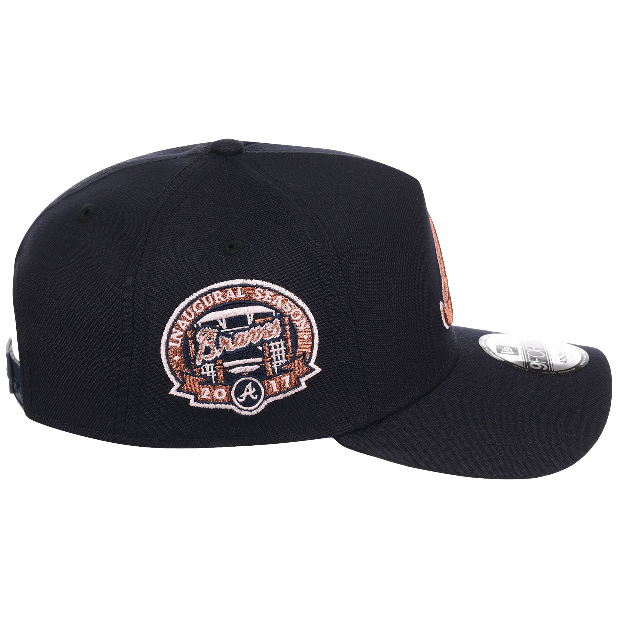 Atlanta Braves MLB Copper Blush New Era 9FORTY