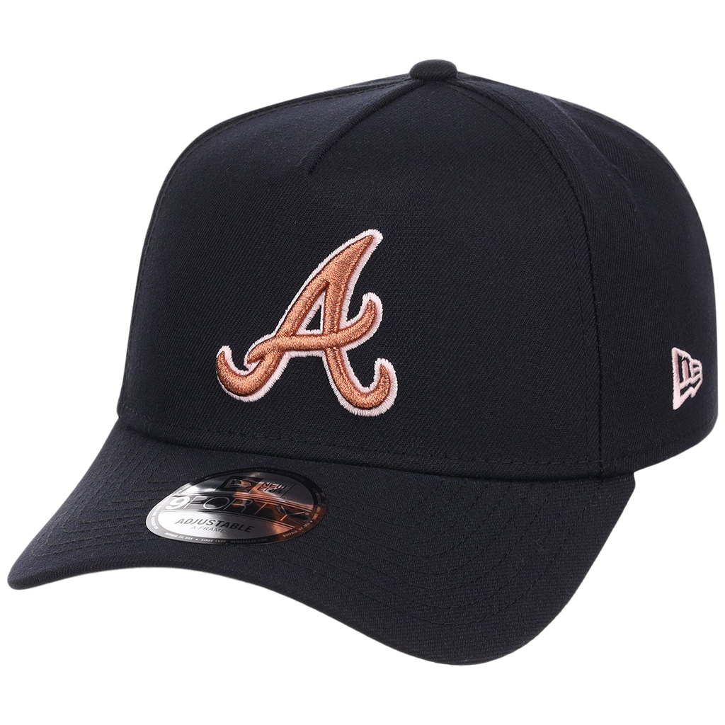 Atlanta Braves MLB Copper Blush New Era 9FORTY