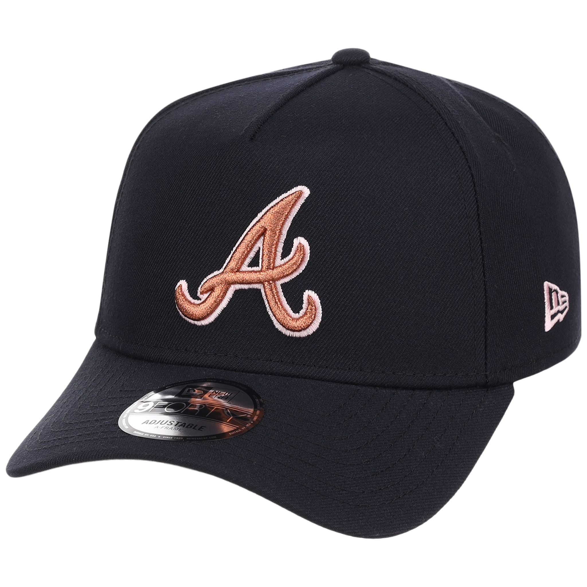 Atlanta Braves MLB Copper Blush New Era 9FORTY