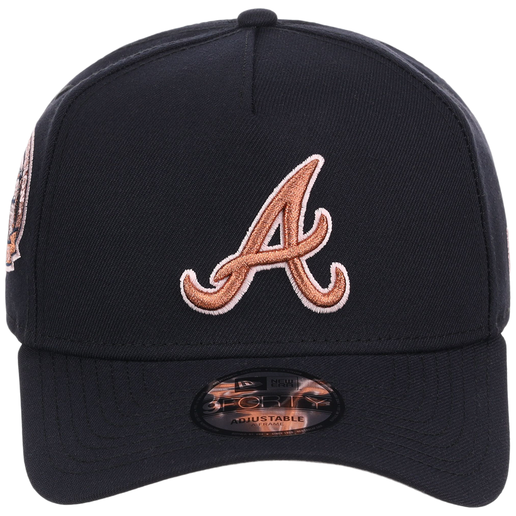 Atlanta Braves MLB Copper Blush New Era 9FORTY
