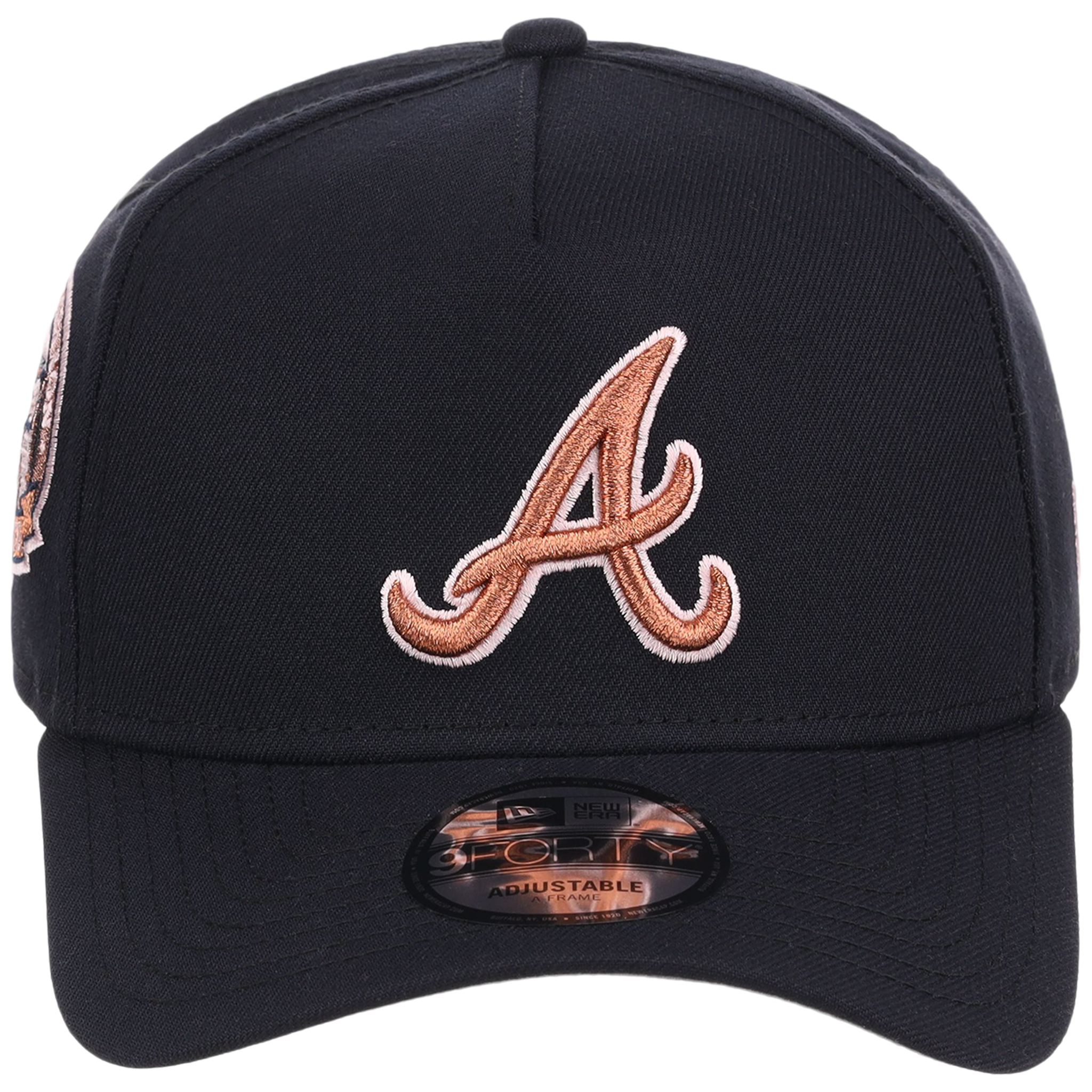 Atlanta Braves MLB Copper Blush New Era 9FORTY