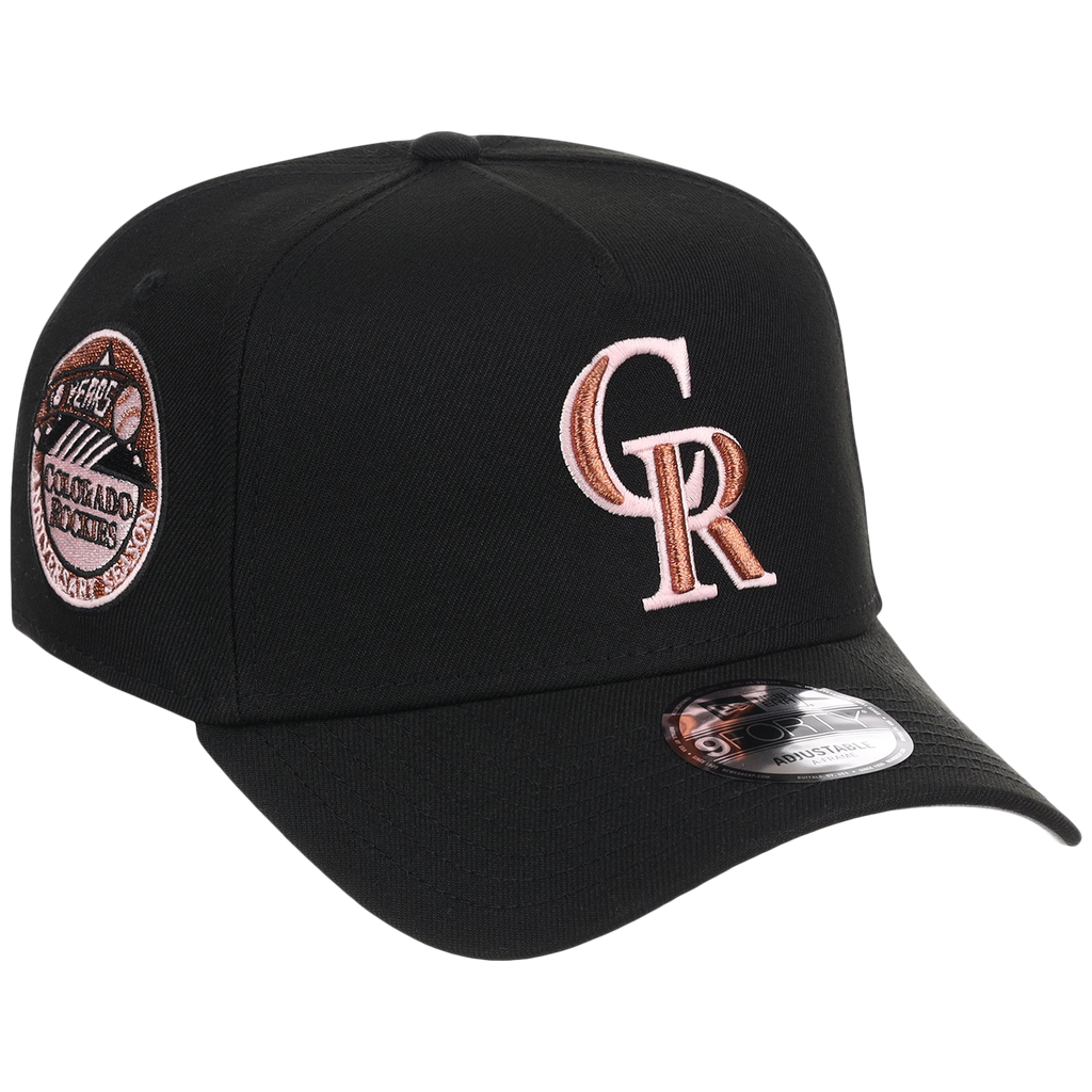 Colorado Rockies MLB Copper Blush New Era 9FORTY
