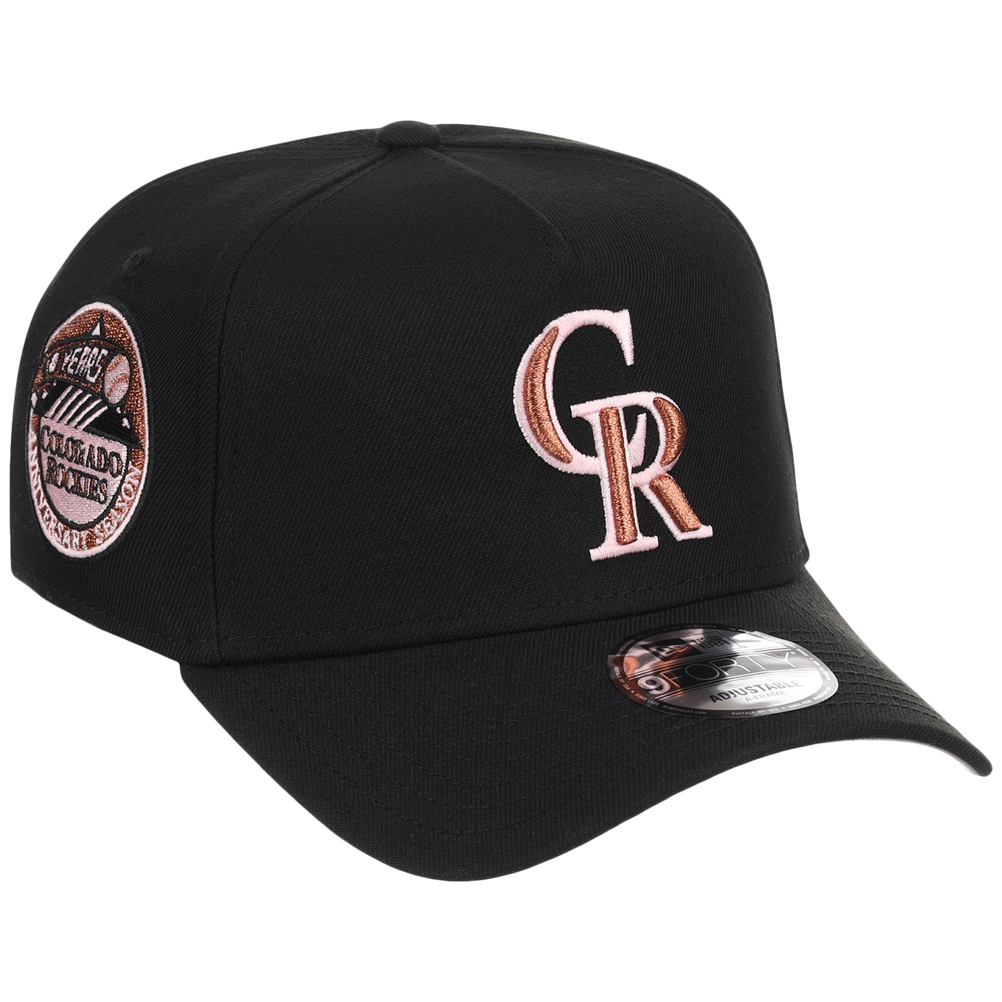 Colorado Rockies MLB Copper Blush New Era 9FORTY