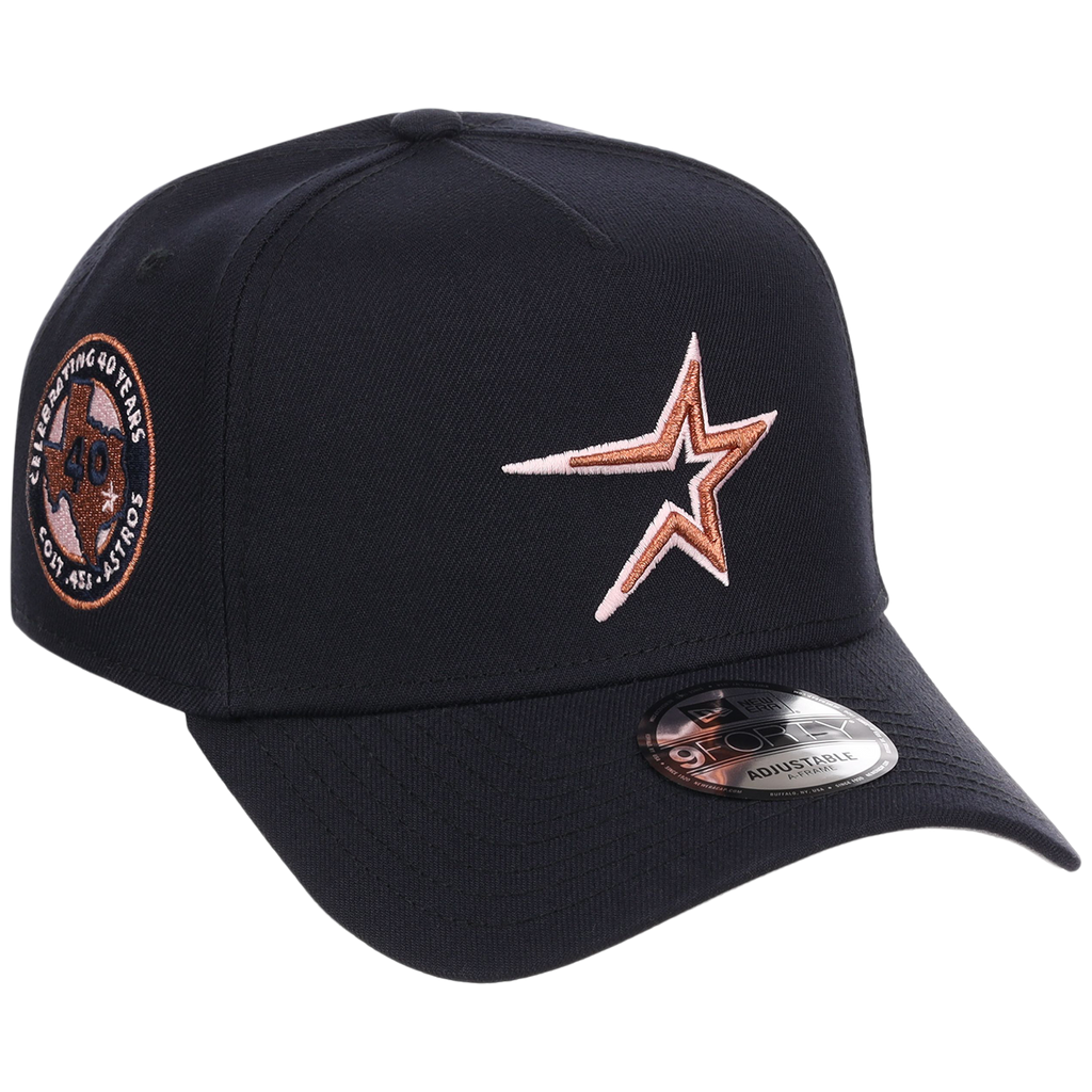 Houston Astros MLB Copper Blush New Era 9FORTY