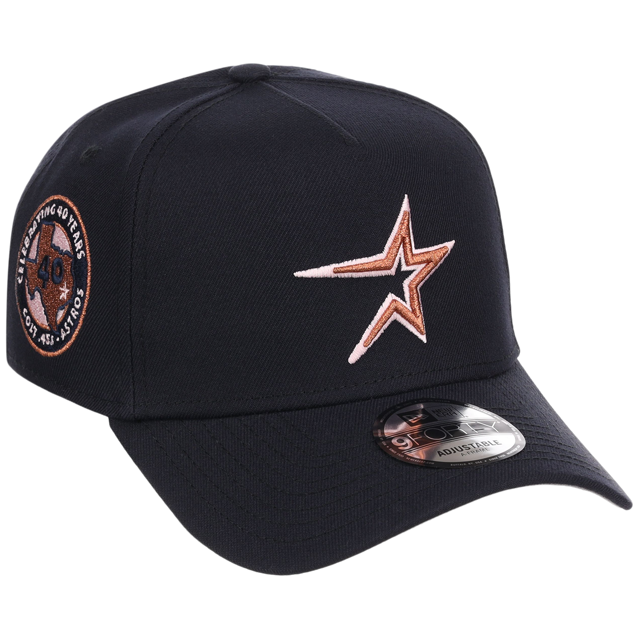 Houston Astros MLB Copper Blush New Era 9FORTY