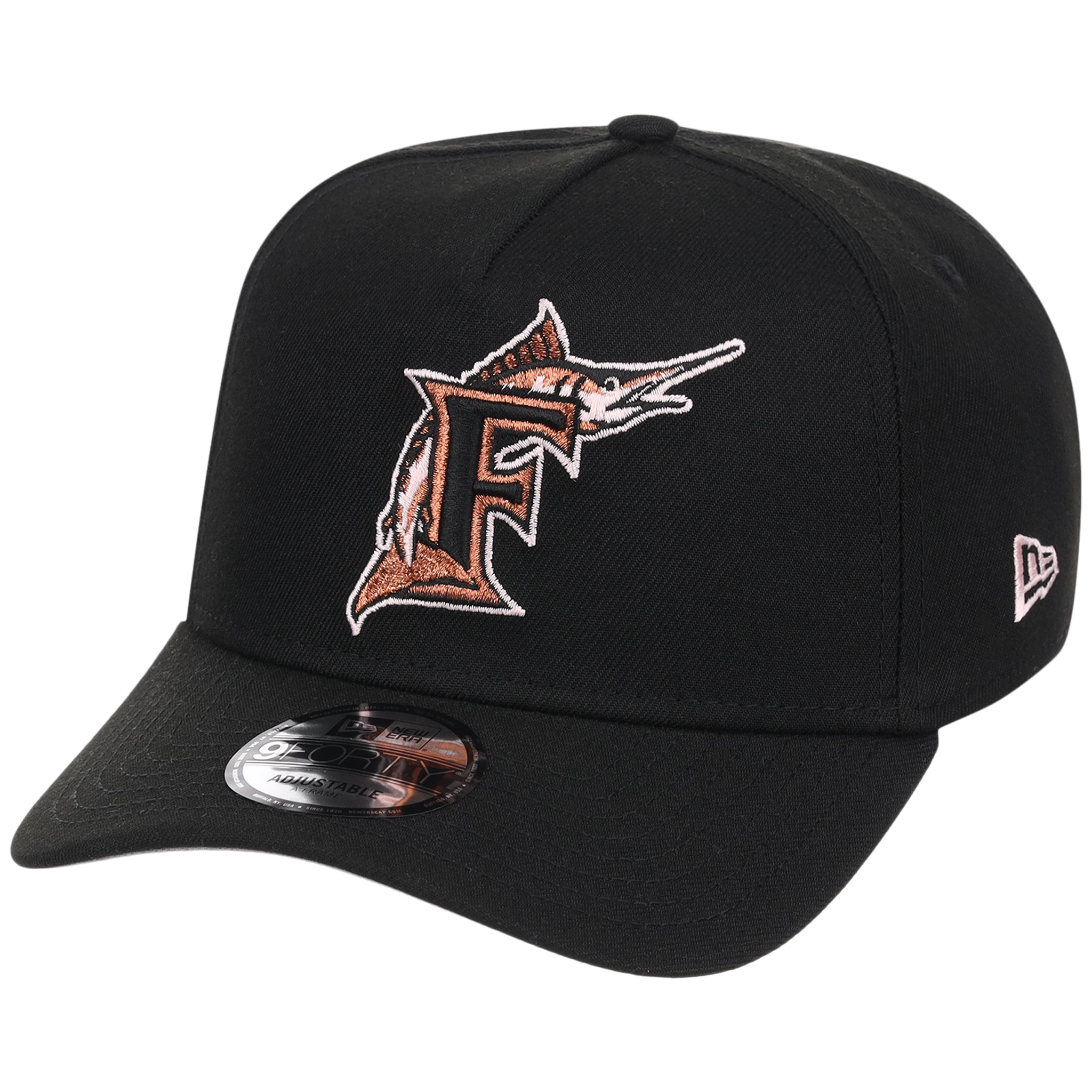 Miami Marlins MLB Copper Blush New Era 9FORTY
