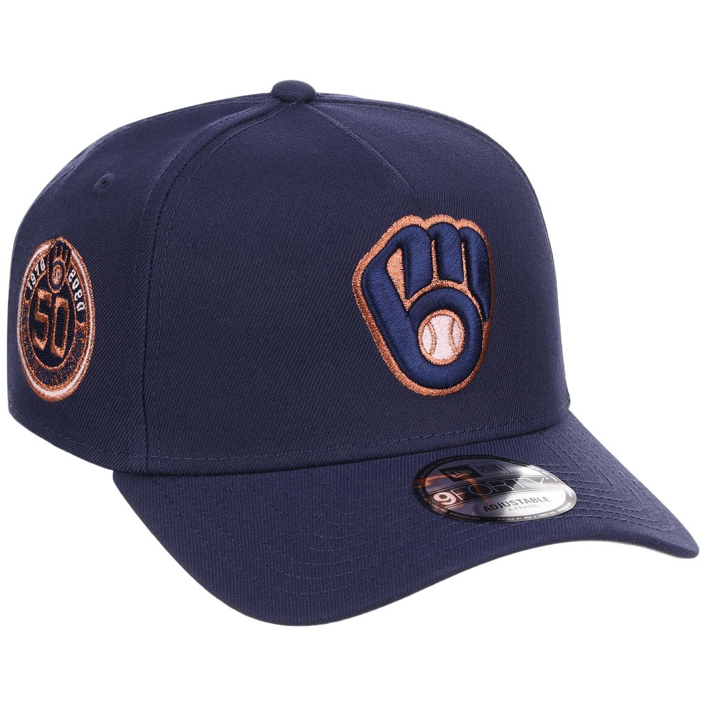 Milwaukee Brewers MLB Copper Blush New Era 9FORTY