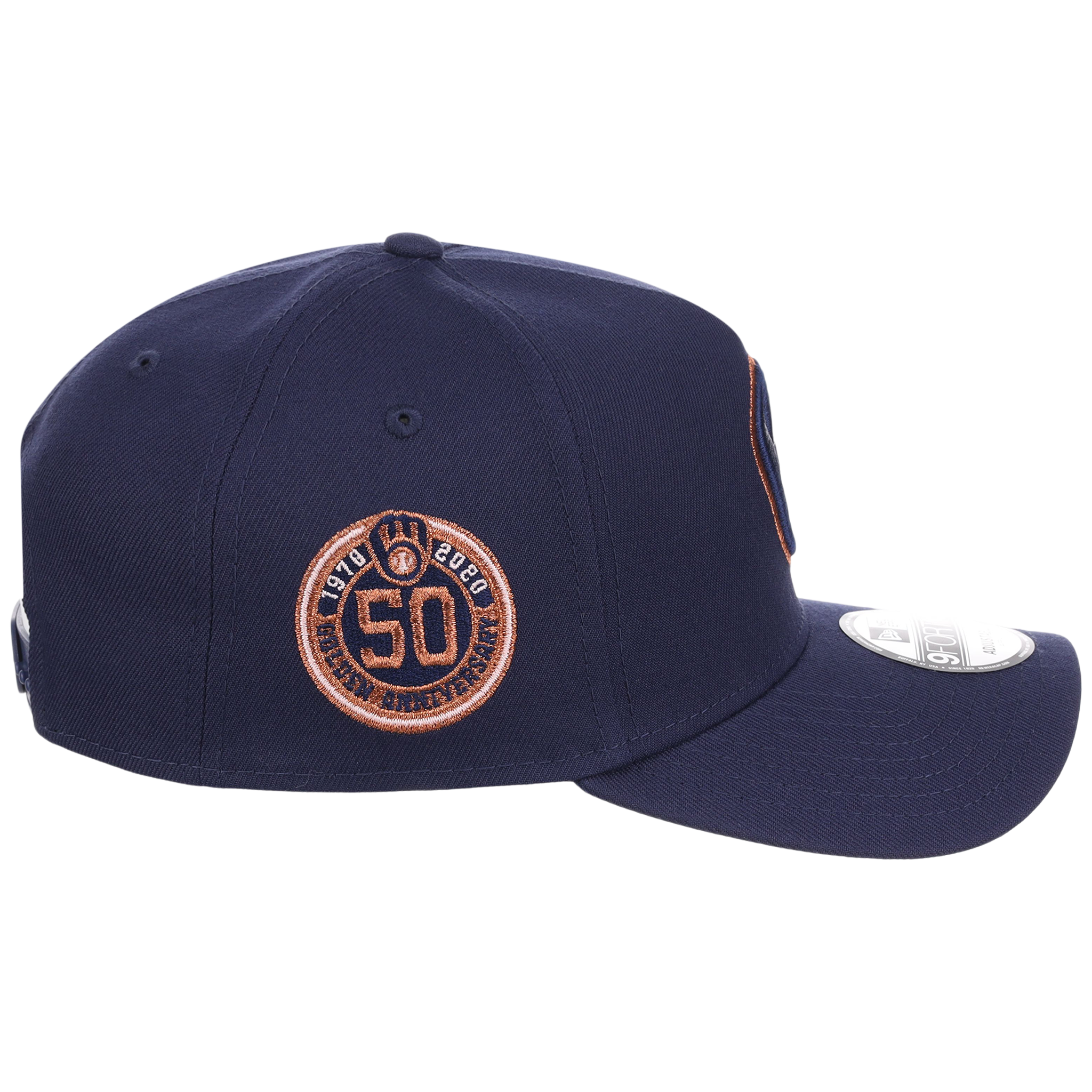 Milwaukee Brewers MLB Copper Blush New Era 9FORTY