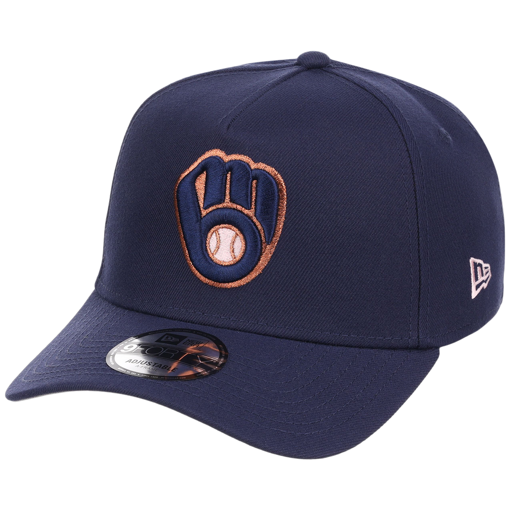 Milwaukee Brewers MLB Copper Blush New Era 9FORTY