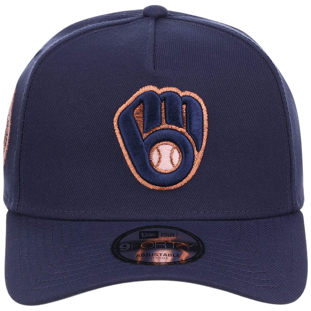Milwaukee Brewers MLB Copper Blush New Era 9FORTY