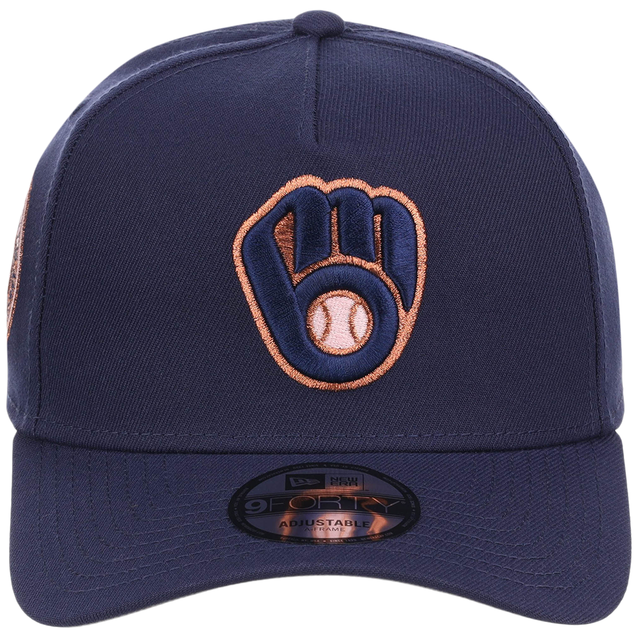 Milwaukee Brewers MLB Copper Blush New Era 9FORTY
