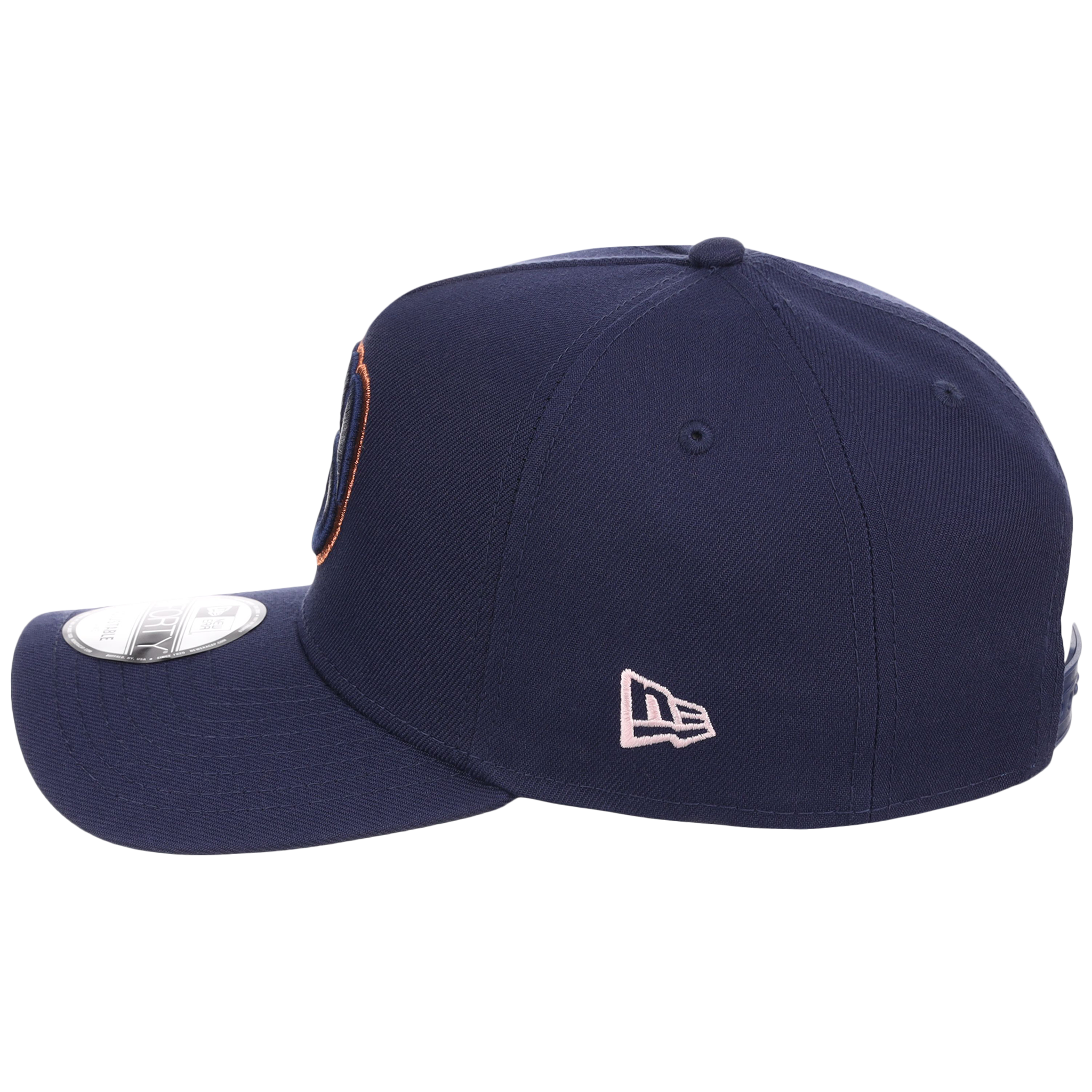 Milwaukee Brewers MLB Copper Blush New Era 9FORTY