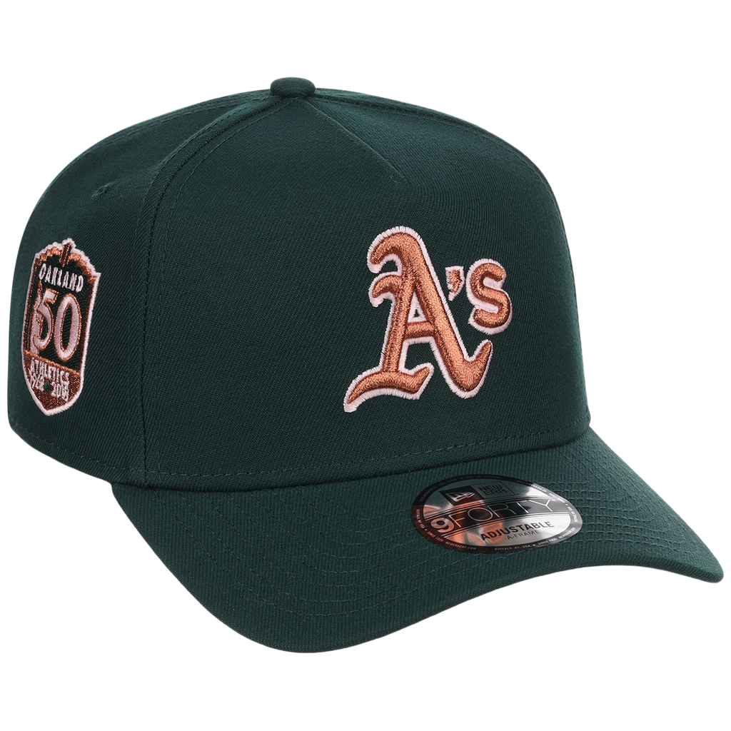 Oakland Athletics MLB Copper Blush New Era 9FORTY