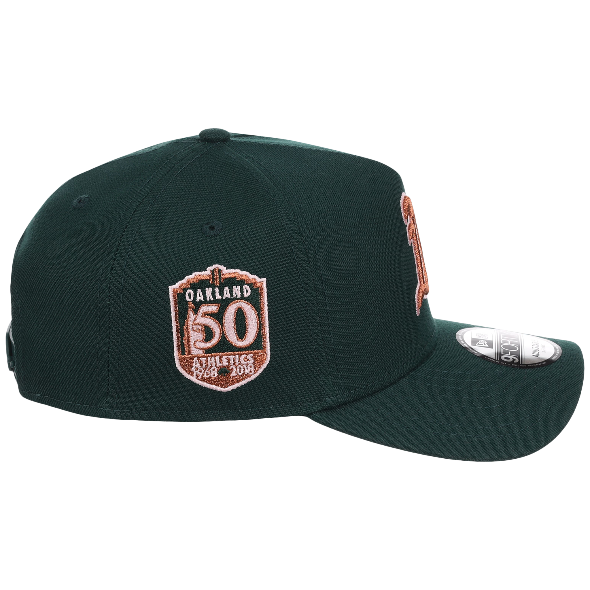 Oakland Athletics MLB Copper Blush New Era 9FORTY