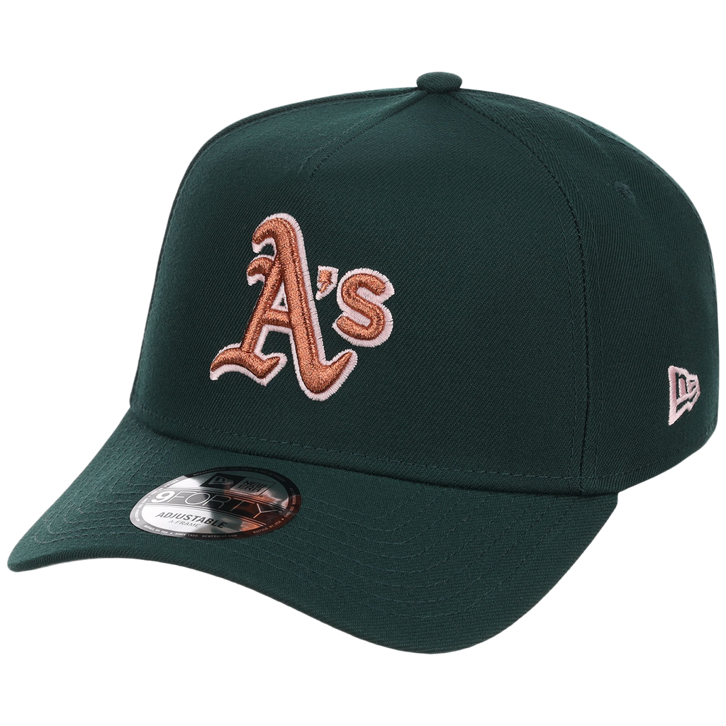Oakland Athletics MLB Copper Blush New Era 9FORTY