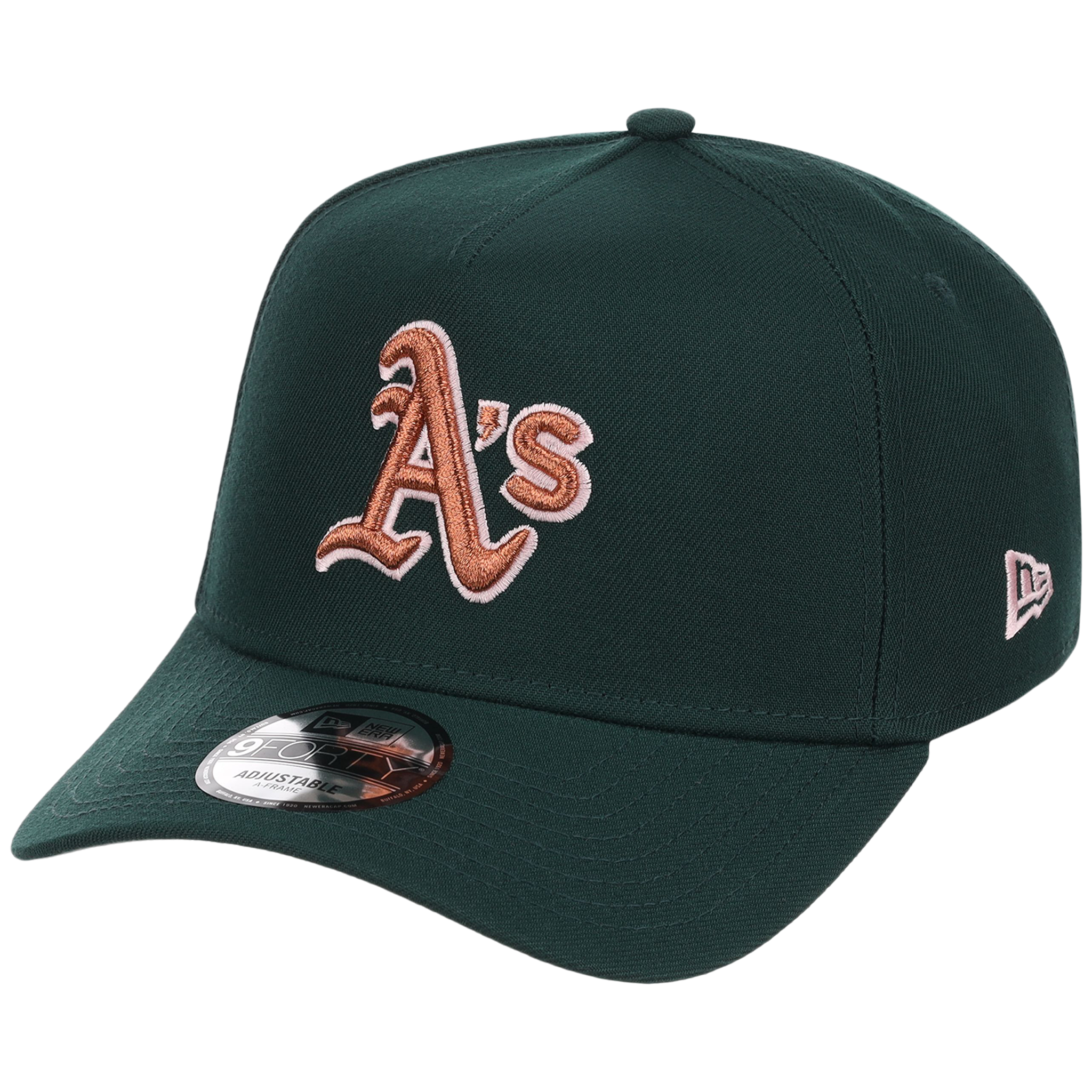 Oakland Athletics MLB Copper Blush New Era 9FORTY