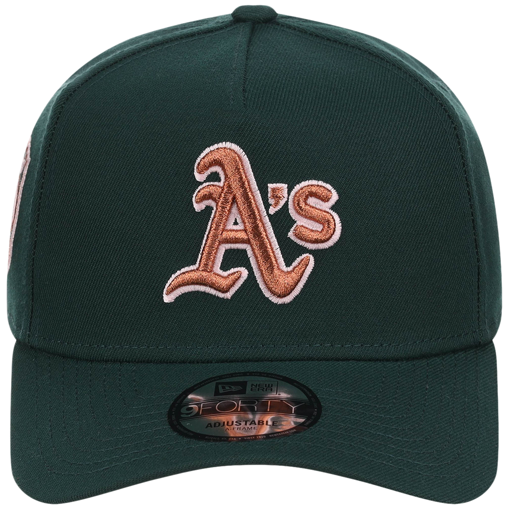 Oakland Athletics MLB Copper Blush New Era 9FORTY