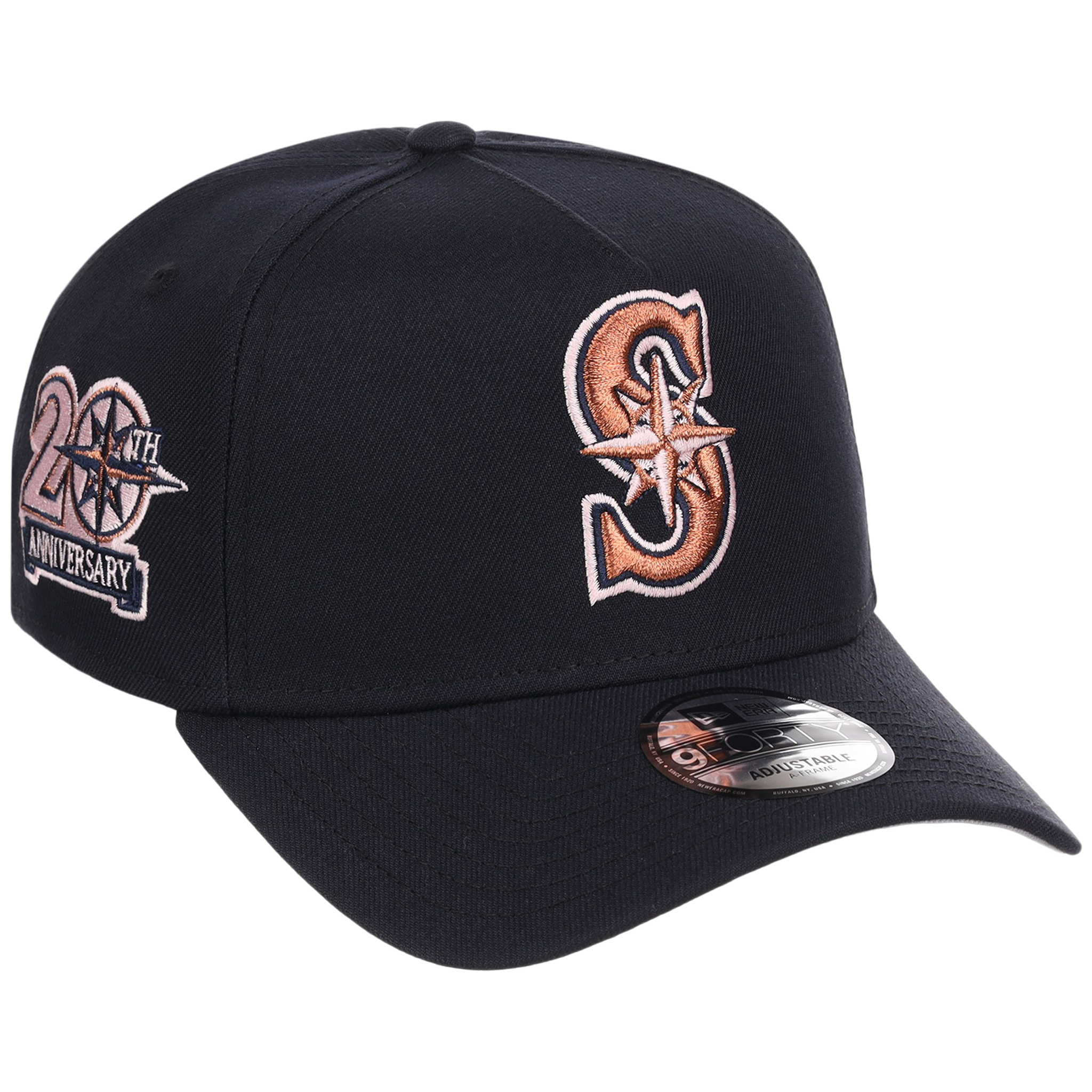 Seattle Mariners MLB Copper Blush New Era 9FORTY