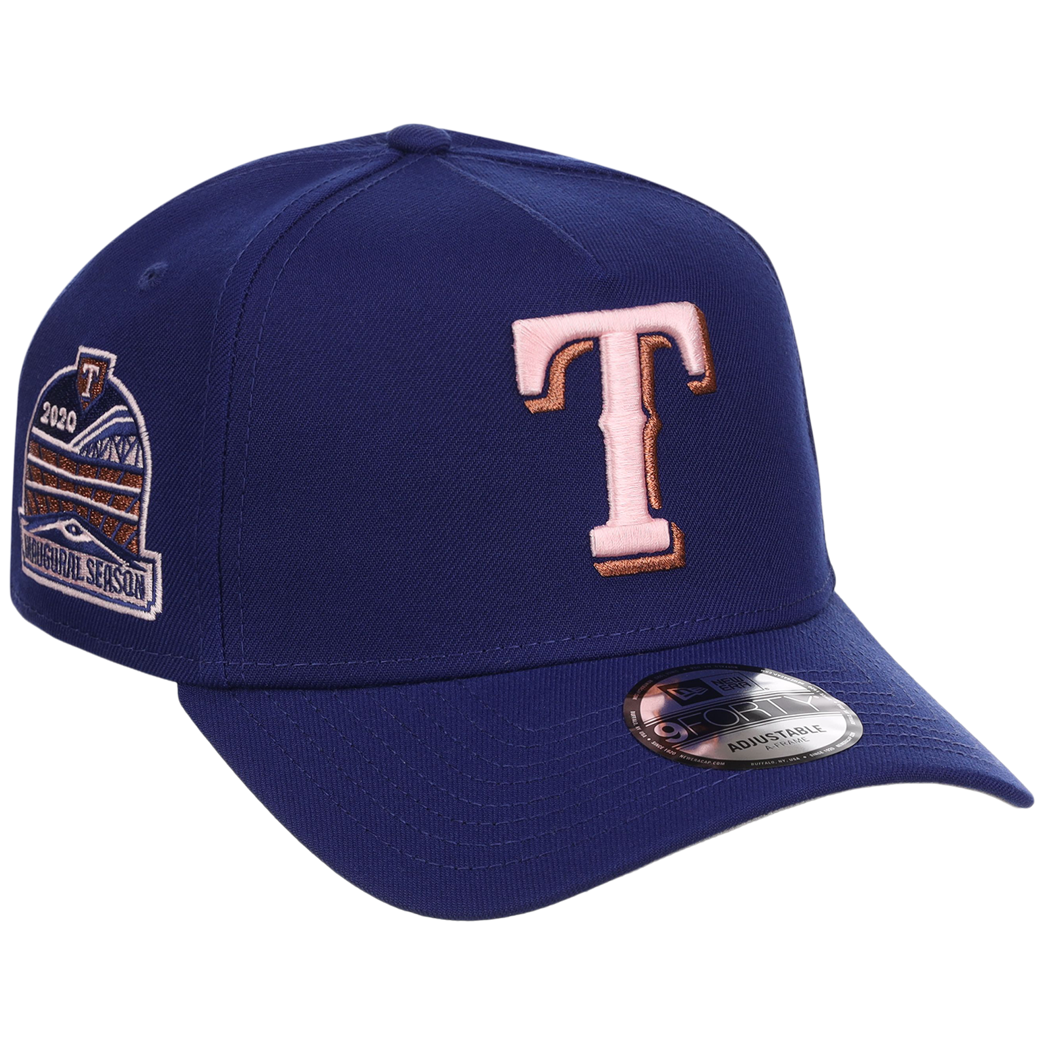 Texas Rangers MLB Copper Blush New Era 9FORTY