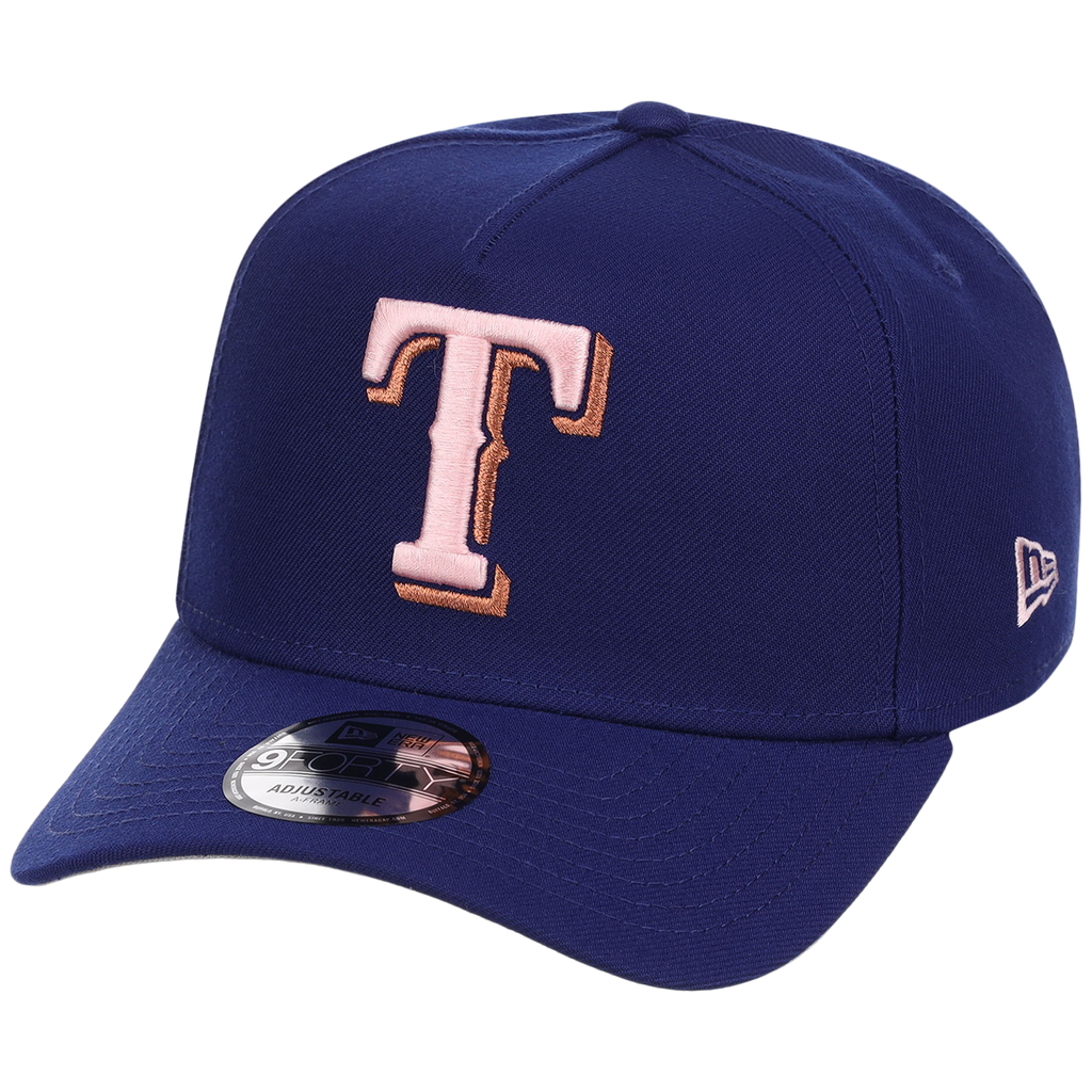 Texas Rangers MLB Copper Blush New Era 9FORTY