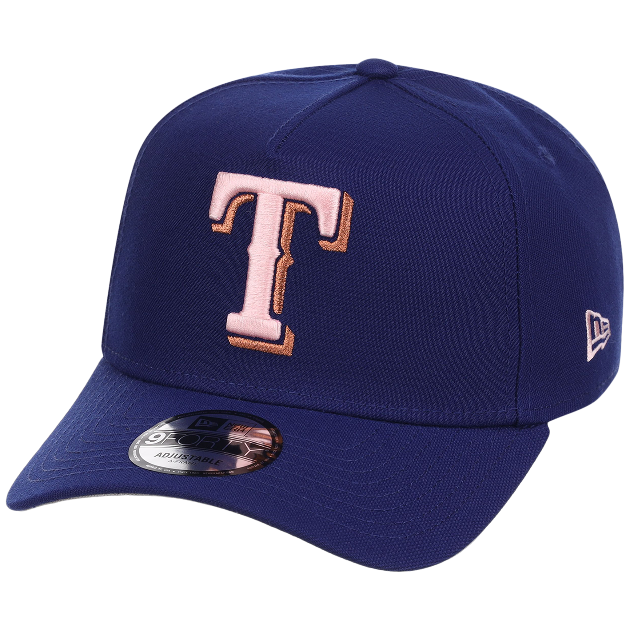 Texas Rangers MLB Copper Blush New Era 9FORTY