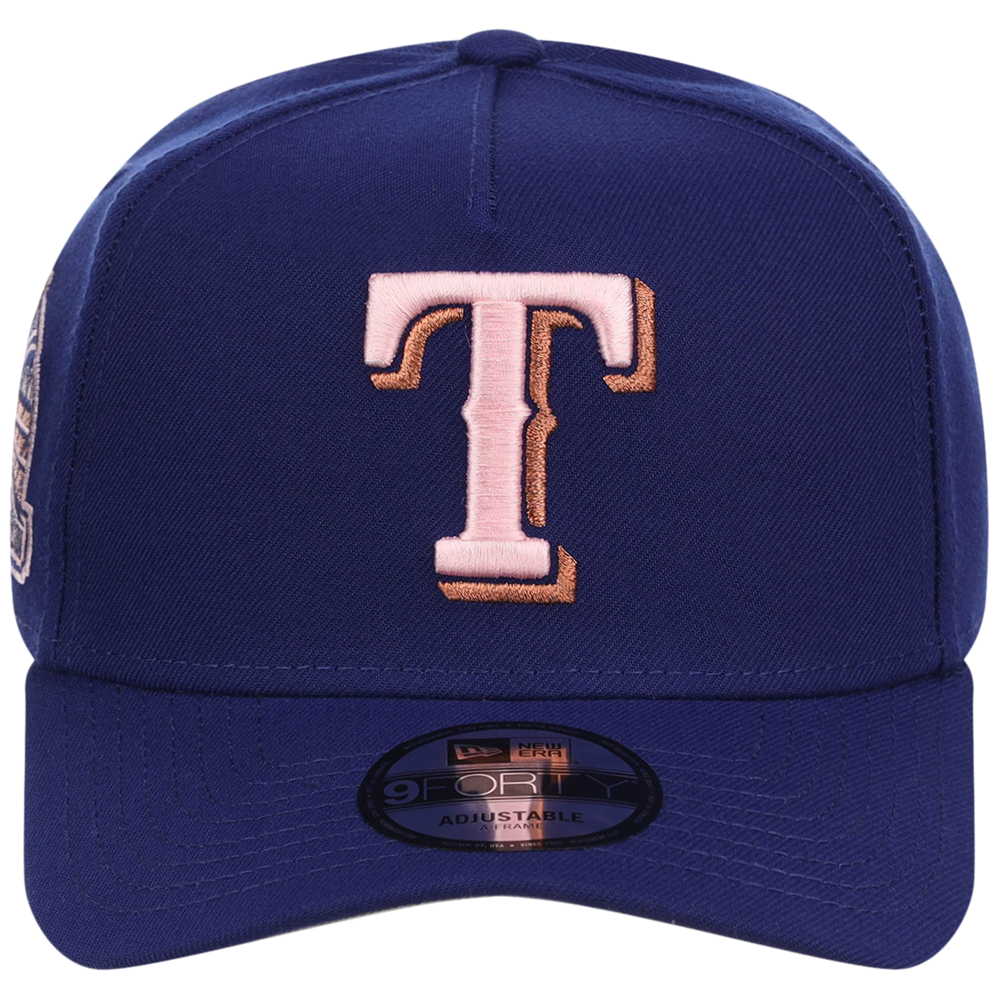 Texas Rangers MLB Copper Blush New Era 9FORTY