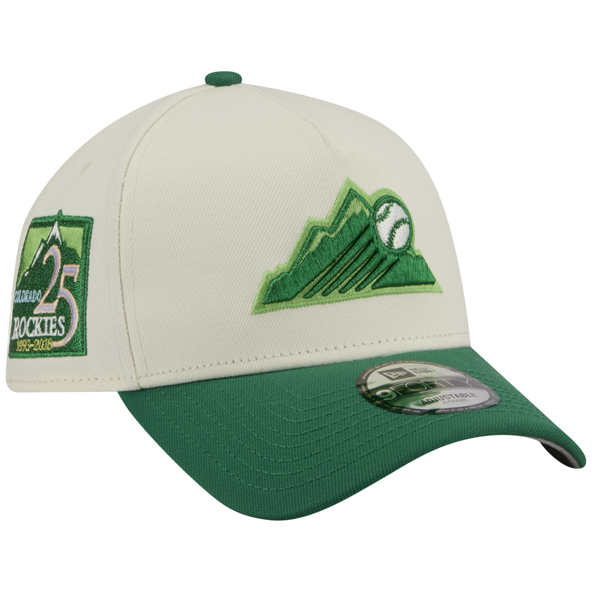 Colorado Rockies MLB Chrome Paddy New Era 9FORTY