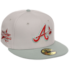 Atlanta Braves MLB Stone Widow New Era 59FIFTY