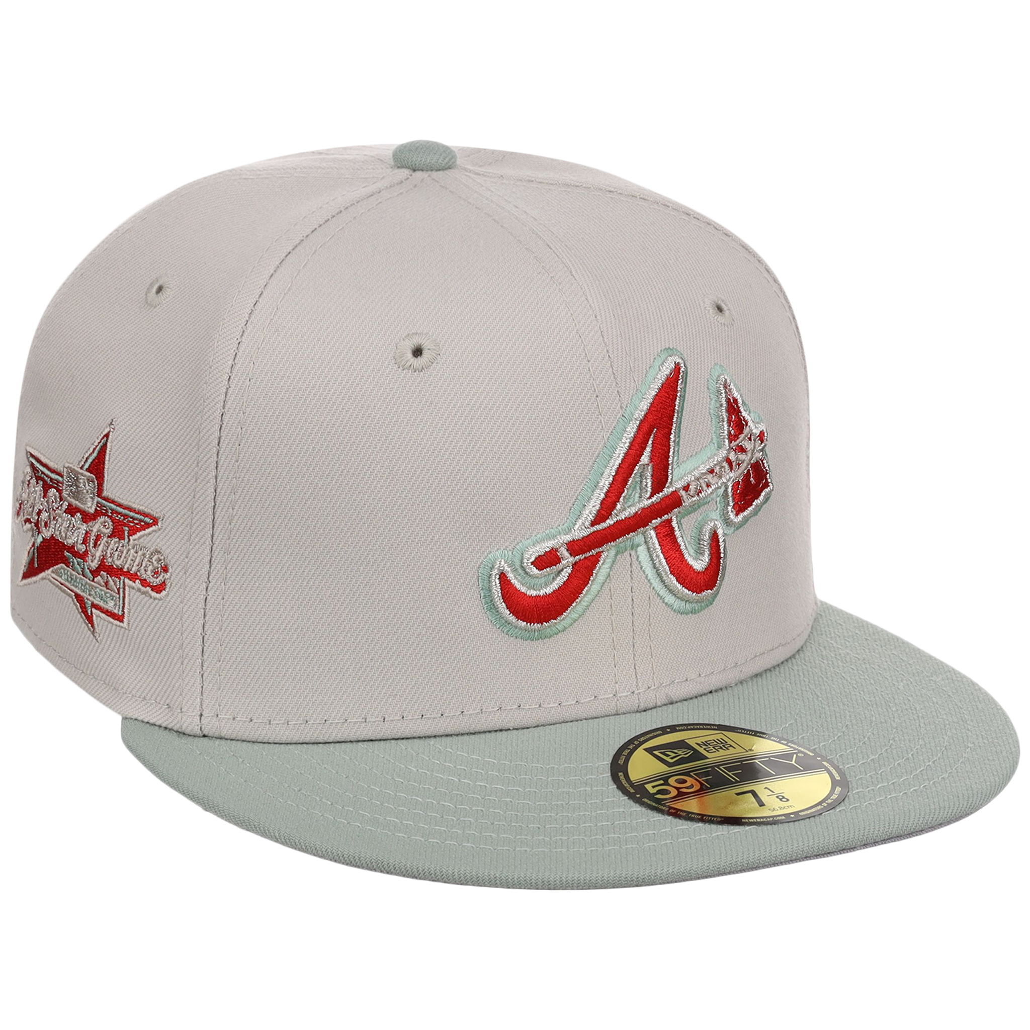 Atlanta Braves MLB Stone Widow New Era 59FIFTY