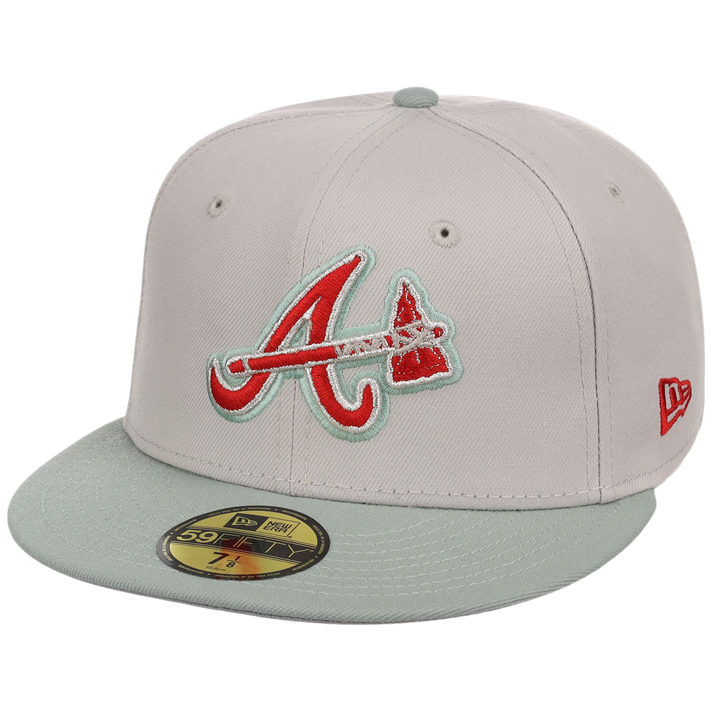 Atlanta Braves MLB Stone Widow New Era 59FIFTY