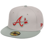 Atlanta Braves MLB Stone Widow New Era 59FIFTY