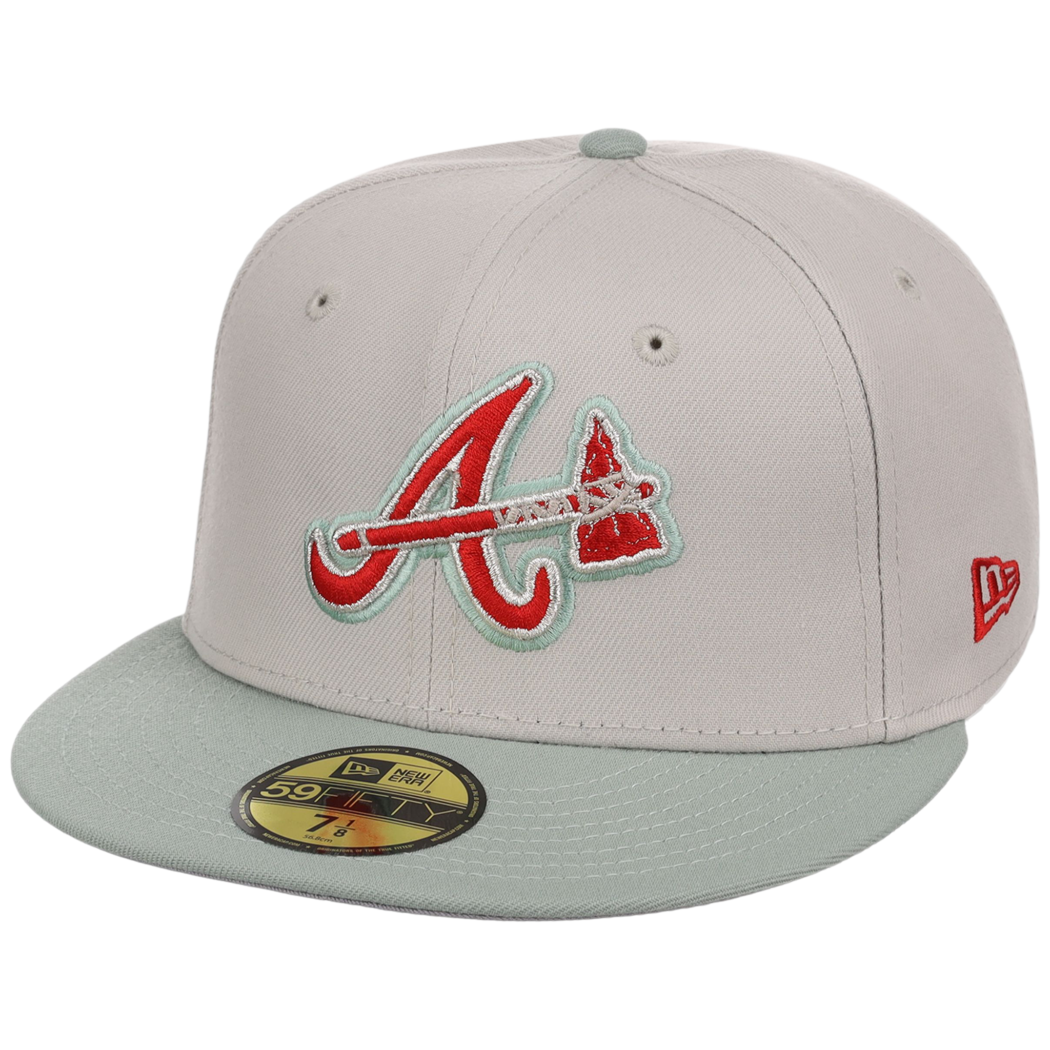 Atlanta Braves MLB Stone Widow New Era 59FIFTY