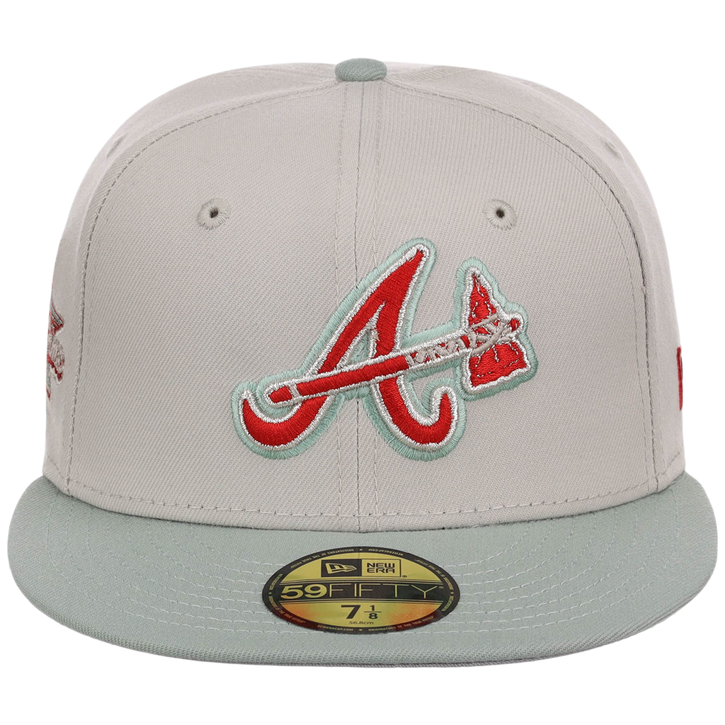 Atlanta Braves MLB Stone Widow New Era 59FIFTY