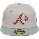 Atlanta Braves MLB Stone Widow New Era 59FIFTY