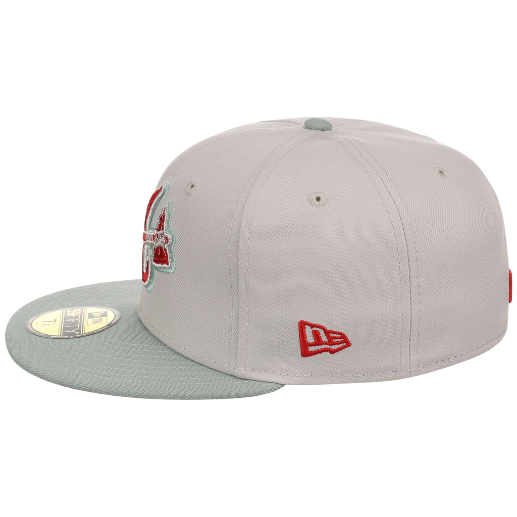 Atlanta Braves MLB Stone Widow New Era 59FIFTY