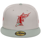 Florida Marlins MLB Stone Widow New Era 59FIFTY