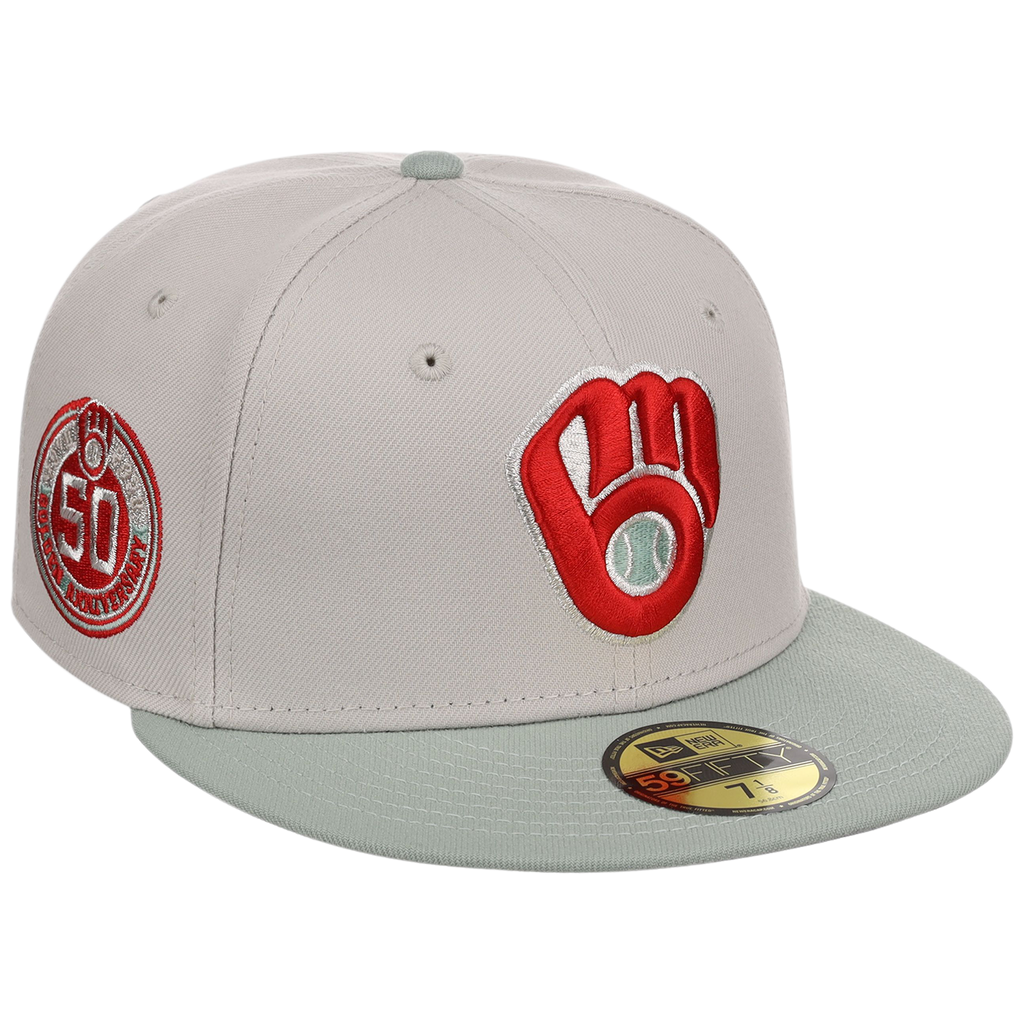 Milwaukee Brewers MLB Stone Widow New Era 59FIFTY
