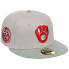 Milwaukee Brewers MLB Stone Widow New Era 59FIFTY