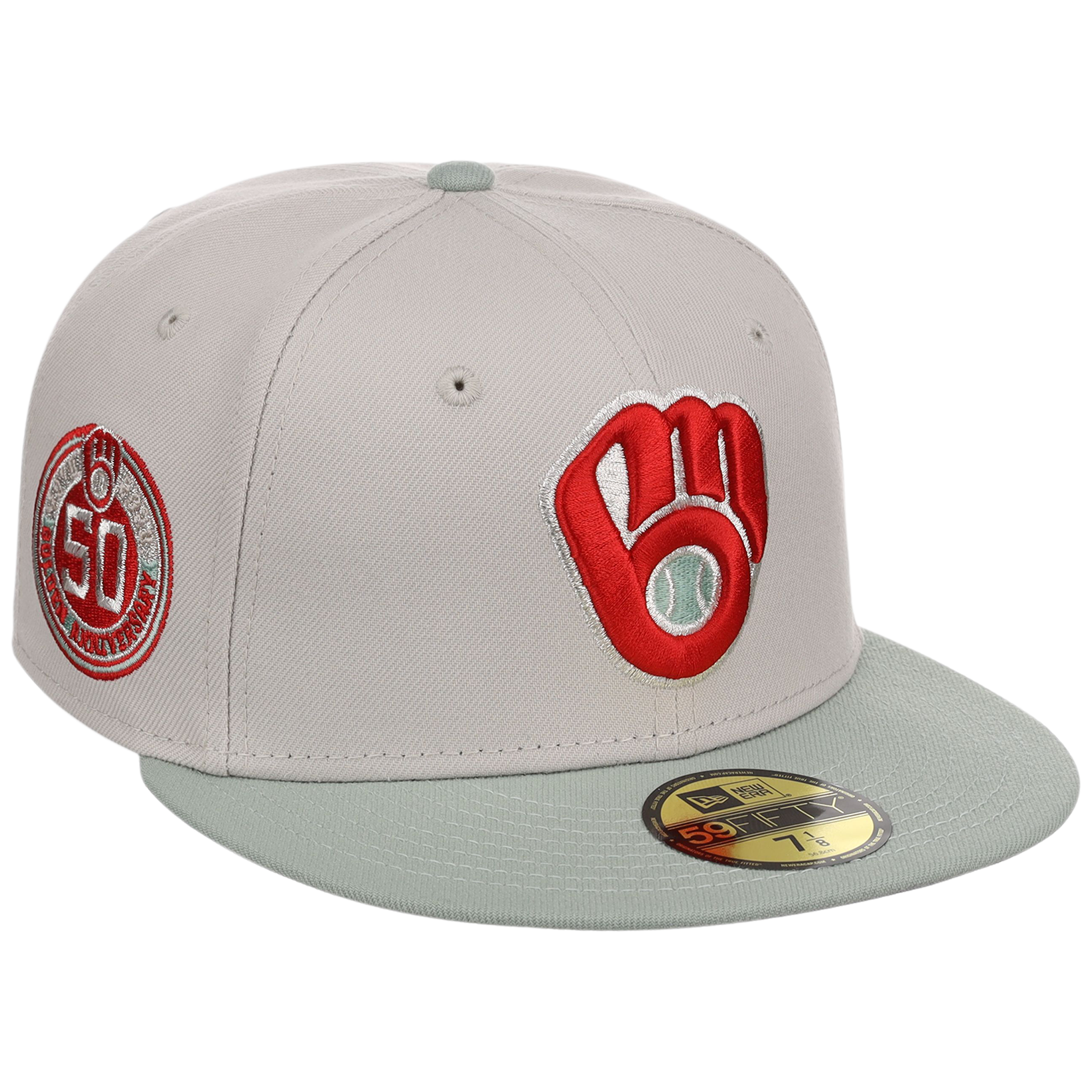 Milwaukee Brewers MLB Stone Widow New Era 59FIFTY