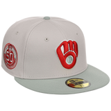 Milwaukee Brewers MLB Stone Widow New Era 59FIFTY
