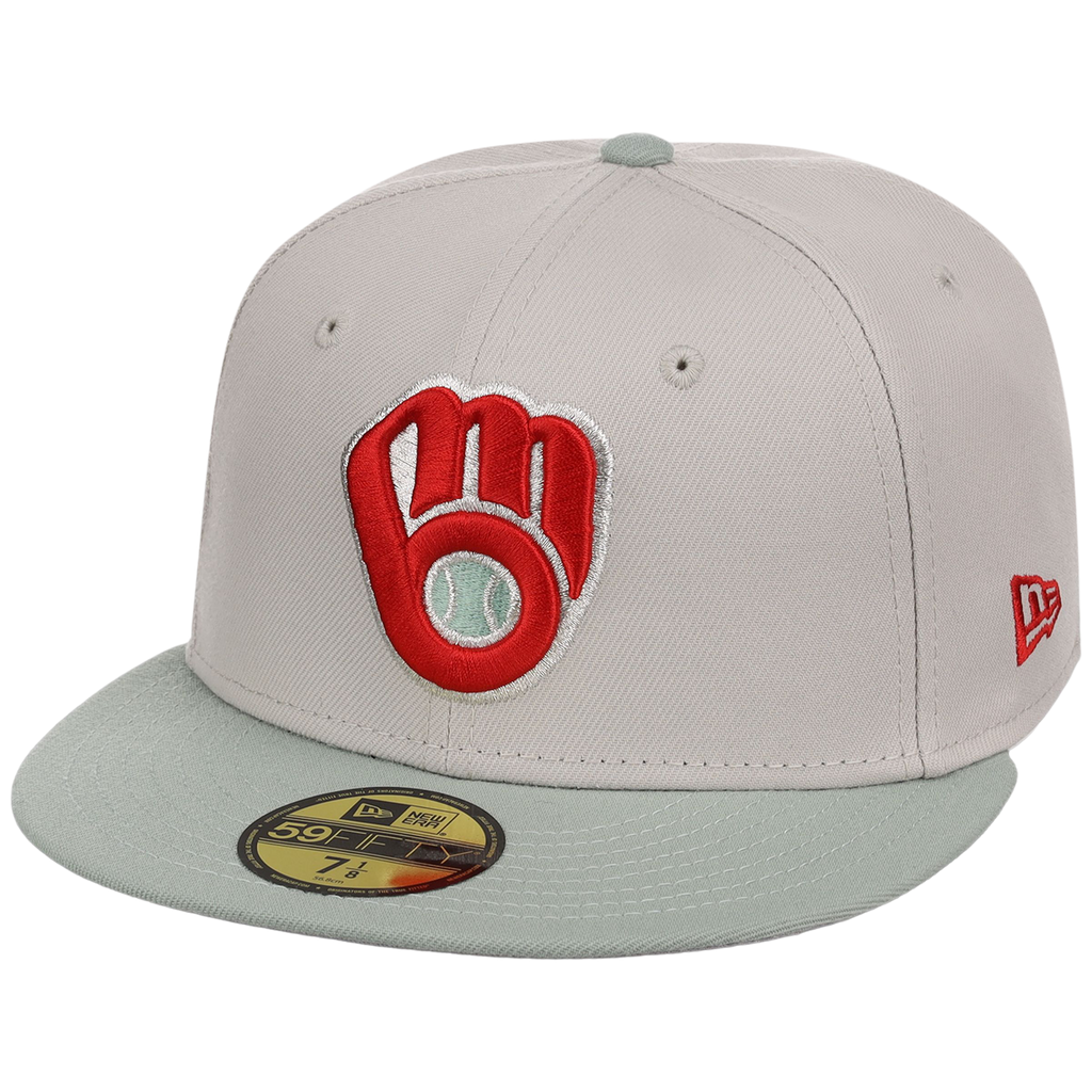 Milwaukee Brewers MLB Stone Widow New Era 59FIFTY