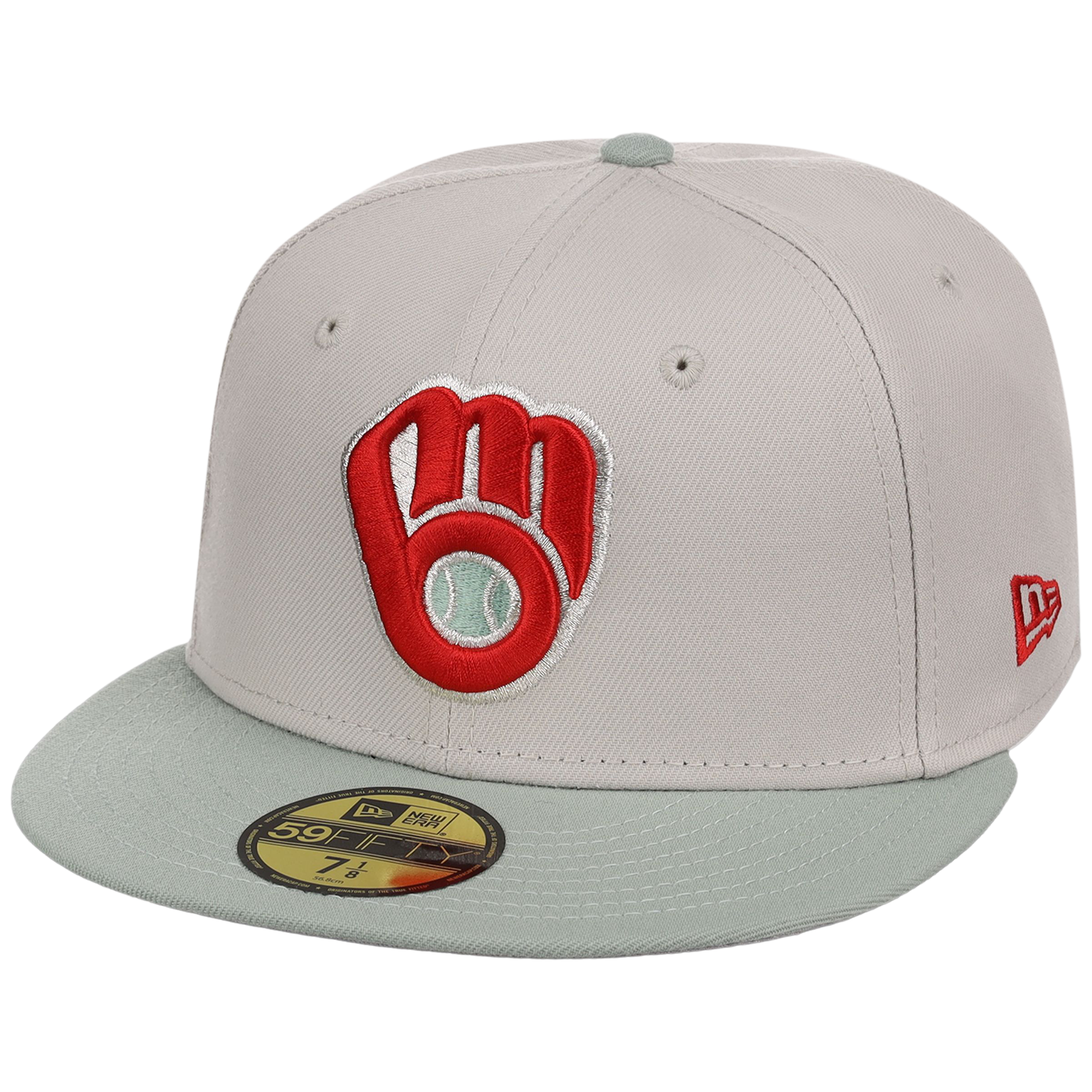 Milwaukee Brewers MLB Stone Widow New Era 59FIFTY
