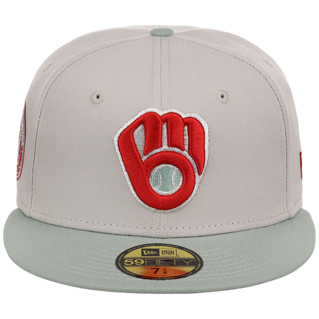 Milwaukee Brewers MLB Stone Widow New Era 59FIFTY