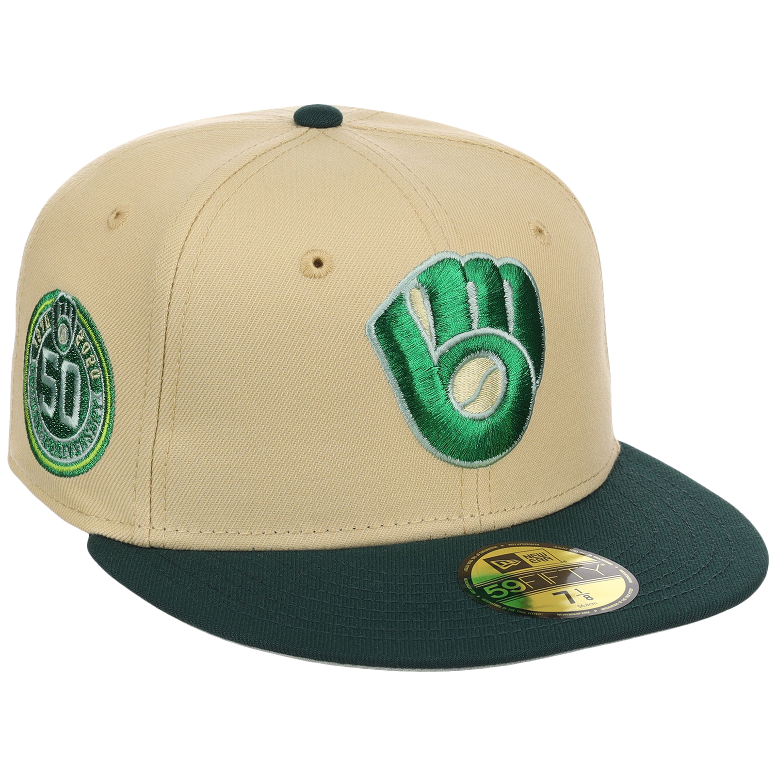 Milwaukee Brewers MLB Bank Roll New Era 59FIFTY – LidsHatDrop