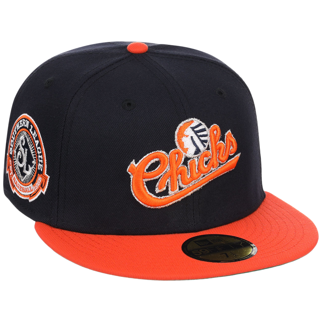 Memphis Chicks 8-bit Terror New Era 59FIFTY - Navy/Orange